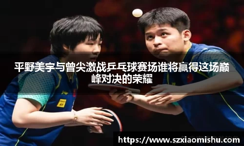平野美宇与曾尖激战乒乓球赛场谁将赢得这场巅峰对决的荣耀