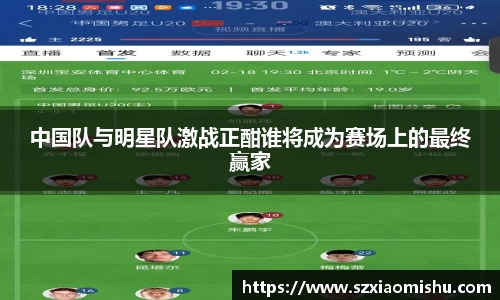 中国队与明星队激战正酣谁将成为赛场上的最终赢家